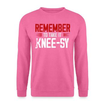 Beinprothese, Prothese, Amputierter, Amputation - Unisex Pullover - Pink - Vorne