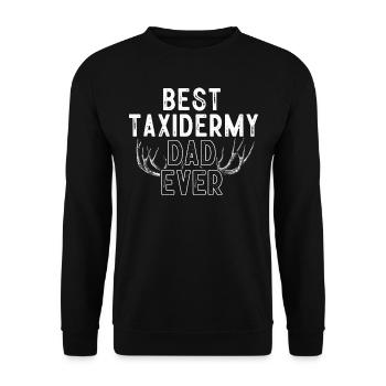 Taxidermie, Taxidermist, Erhaltung Von Tieren - Unisex Pullover - Schwarz - Vorne - Alina (178cm) & Michal (187cm)