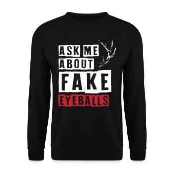 Taxidermie, Taxidermist, Erhaltung Von Tieren - Unisex Pullover - Schwarz - Vorne - Alina (178cm) & Michal (187cm)