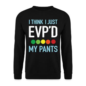 EVP Technician, Employer Value Proposition - Unisex Sweatshirt - black - Front - Alina (178cm) & Michal (187cm)