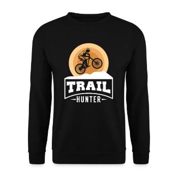 VTT - Sweat-shirt Unisexe - noir - Devant - Alina (178cm) & Michal (187cm)