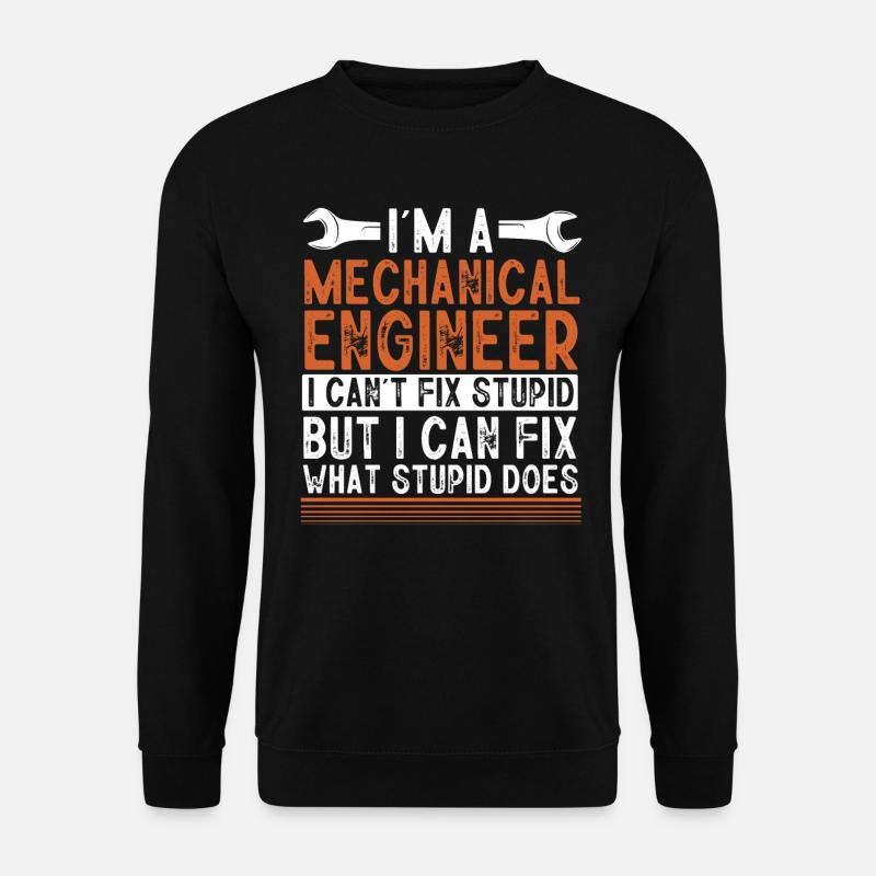 Civil Engineer, Civil Engineering - Unisex Sweatshirt - black