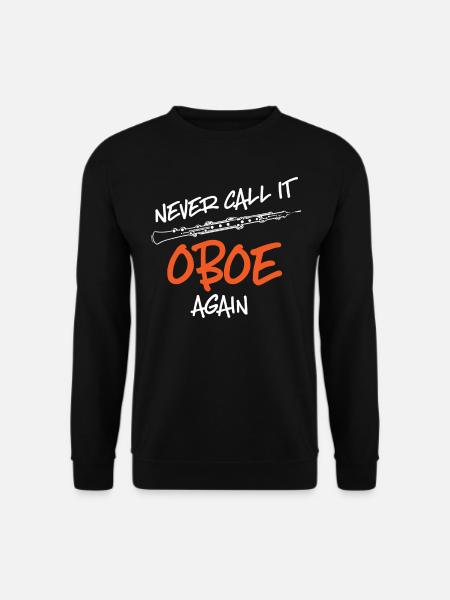 Fassoon, Oboe, Klarinette, Musiklehrer - Unisex Pullover - Schwarz