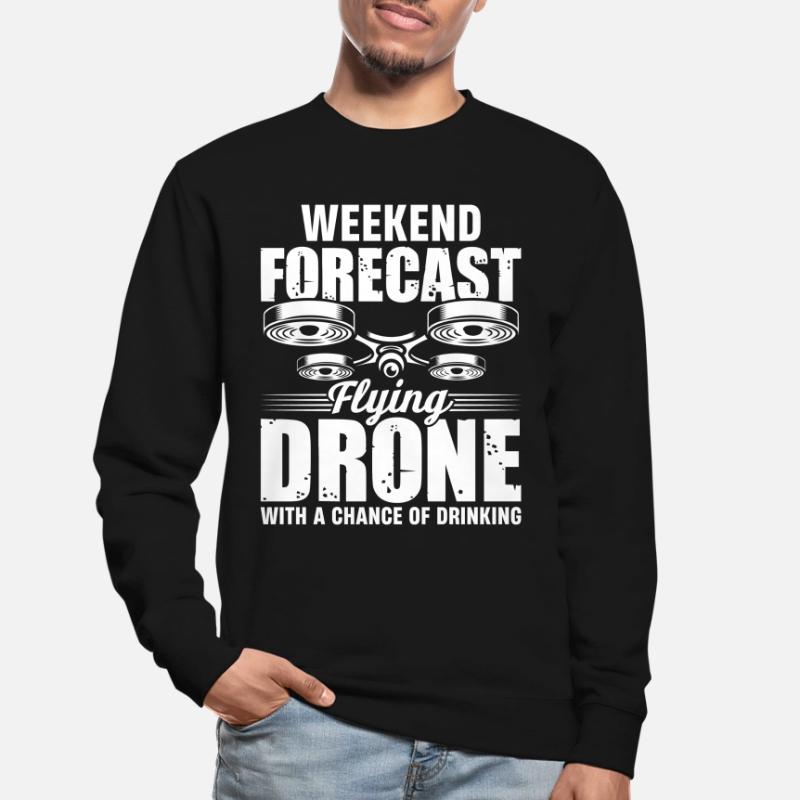 Drones, drones, drones volants Sweat-shirt Unisexe