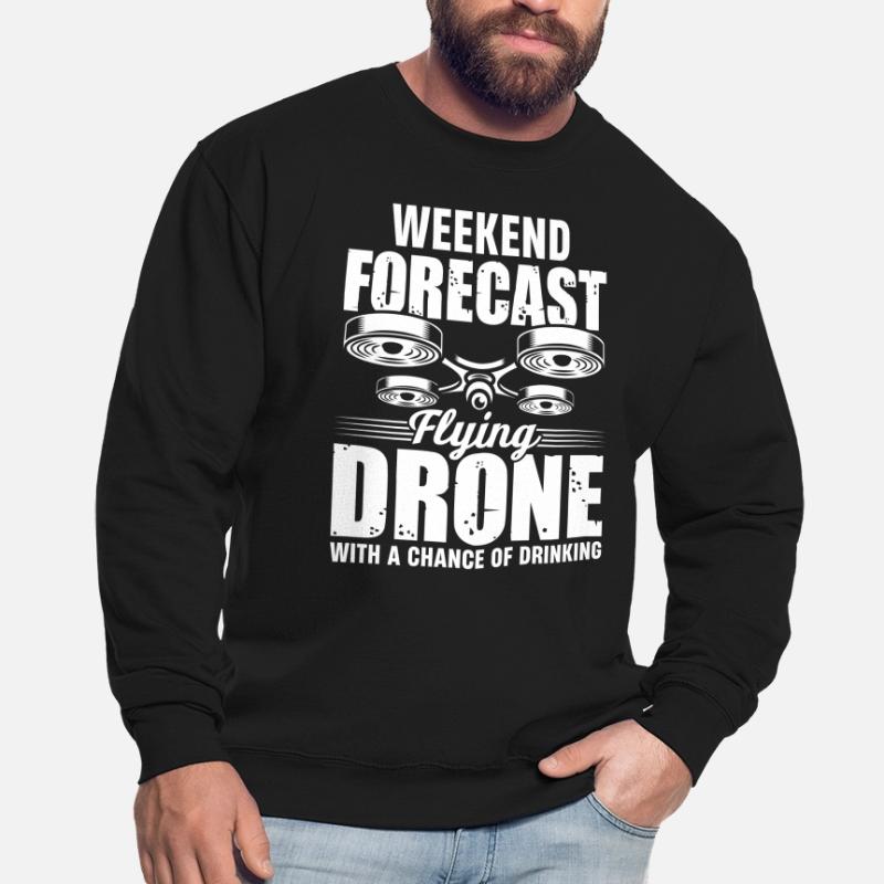 Drones, drones, drones volants Sweat-shirt Unisexe