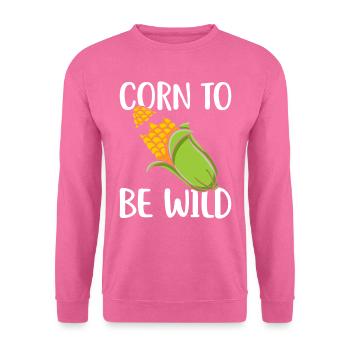 Joueurs de Cornhole - Sweat-shirt Unisexe - rose - Devant