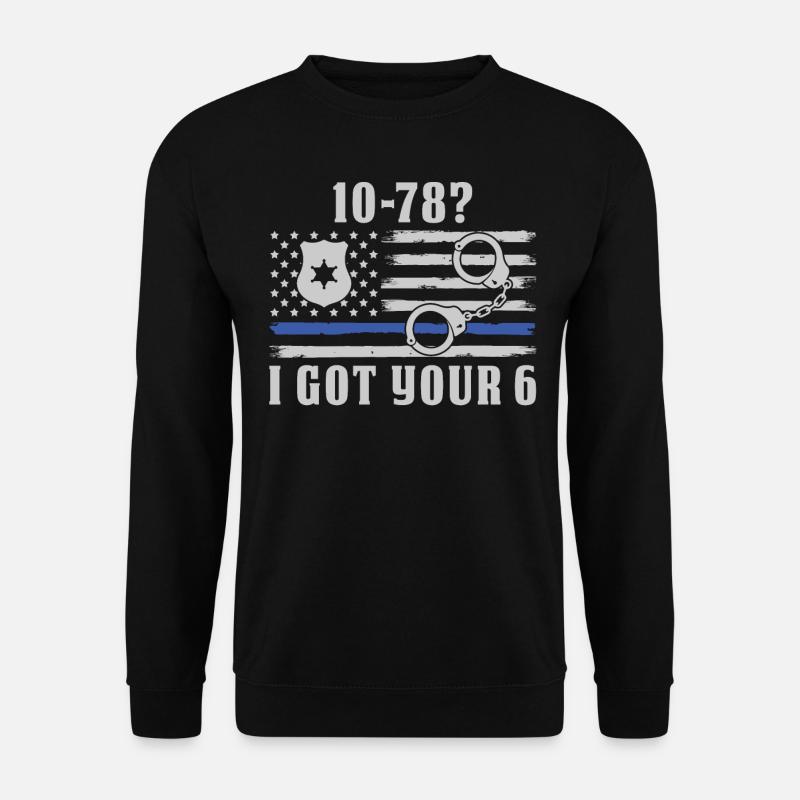 Appréciation du policier - Sweat-shirt Unisexe - noir