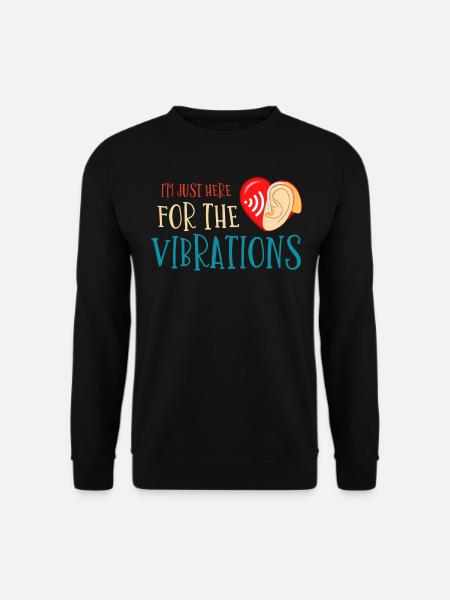 Deaf pride, hearing, disabled, deafness - Unisex Sweatshirt - black