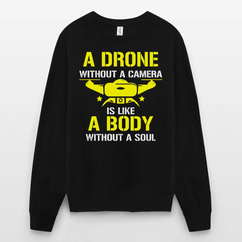 Drone volant, drones, drones, modèles réduits d’avions Sweat-shirt Unisexe