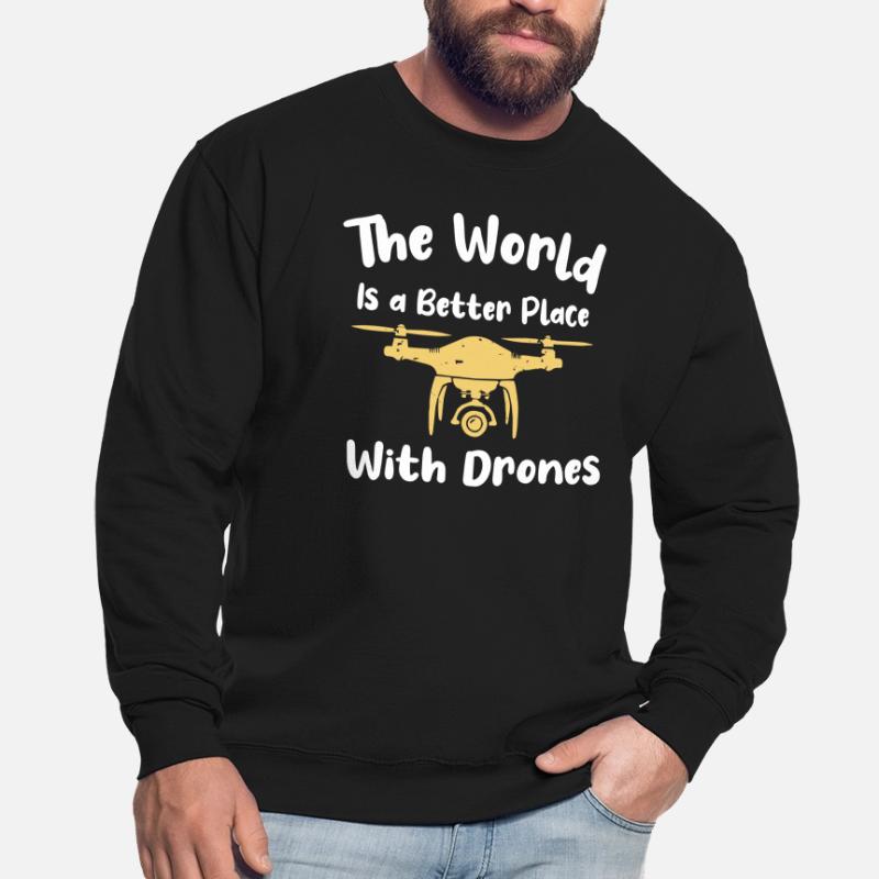 Drone flying, drones, drones, model aircraft Unisex Sweatshirt