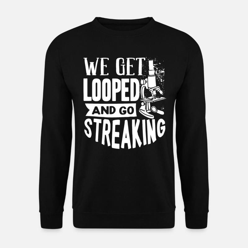 Microbiology, Chemistry Teacher, Microbiologist - Unisex Sweatshirt - black