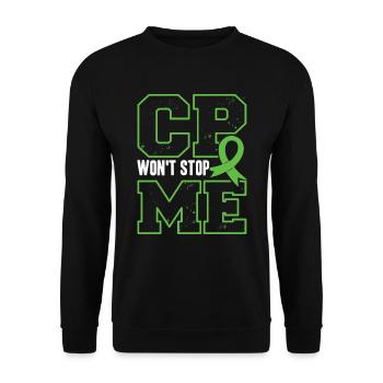 Hebral palsy, cerebral palsy consciousness - Unisex Sweatshirt - black - Front - Alina (178cm) & Michal (187cm)