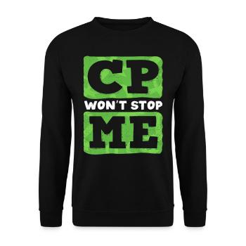 Hebral palsy, cerebral palsy consciousness - Unisex Sweatshirt - black - Front - Alina (178cm) & Michal (187cm)