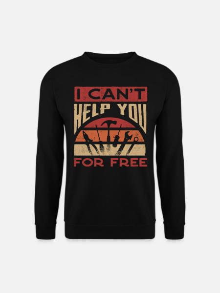 Car mechanic, mechanic, car mechanic - Unisex Sweatshirt - black
