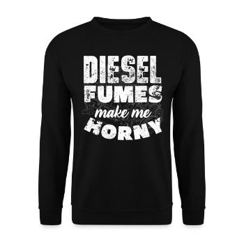 Car mechanic, mechanic, car mechanic - Unisex Sweatshirt - black - Front - Alina (178cm) & Michal (187cm)