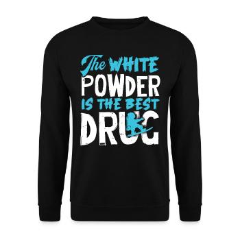 Snowboarders, Snowboard Holidays, Snowboard Equipment - Unisex Sweatshirt - black - Front - Alina (178cm) & Michal (187cm)