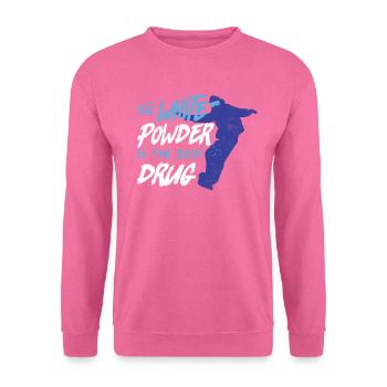 Snowboarder, Snowboardurlaub, Snowboardausrüstung - Unisex Pullover - Pink - Vorne