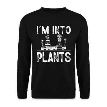 Ingénieur nucléaire, Sciences nucléaires, Science - Sweat-shirt Unisexe - noir - Devant - Alina (178cm) & Michal (187cm)