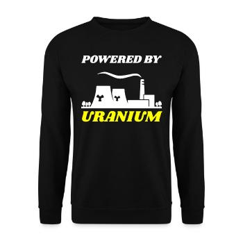 Ingénieur nucléaire, Sciences nucléaires, Science - Sweat-shirt Unisexe - noir - Devant - Alina (178cm) & Michal (187cm)