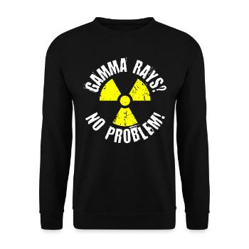 Ingénieur nucléaire, Sciences nucléaires, Science - Sweat-shirt Unisexe - noir - Devant - Alina (178cm) & Michal (187cm)