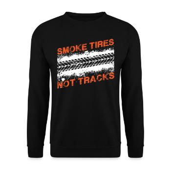 Tuning, sports cars, racing cars - Unisex Sweatshirt - black - Front - Alina (178cm) & Michal (187cm)
