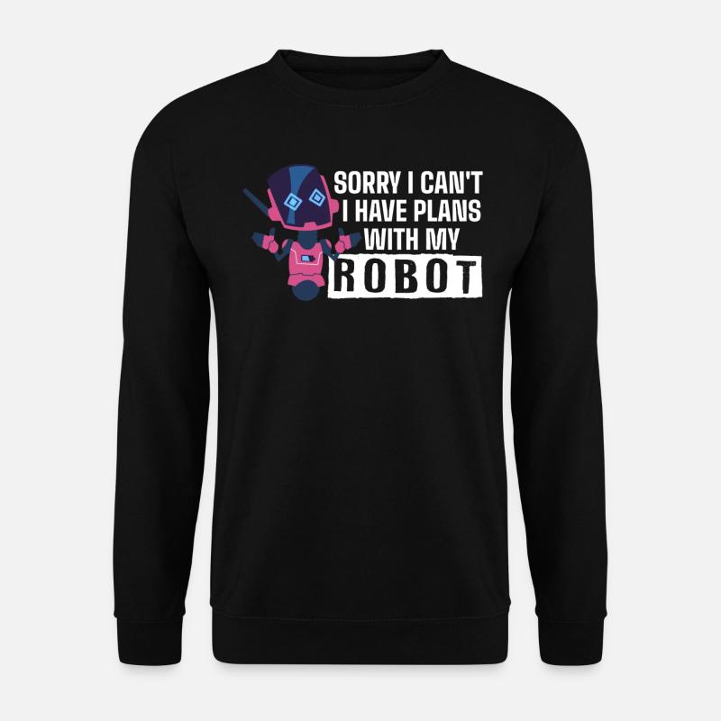 Robotics, robot builders - Unisex Sweatshirt - black