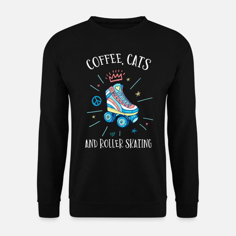 Roller skating - Unisex Sweatshirt - black