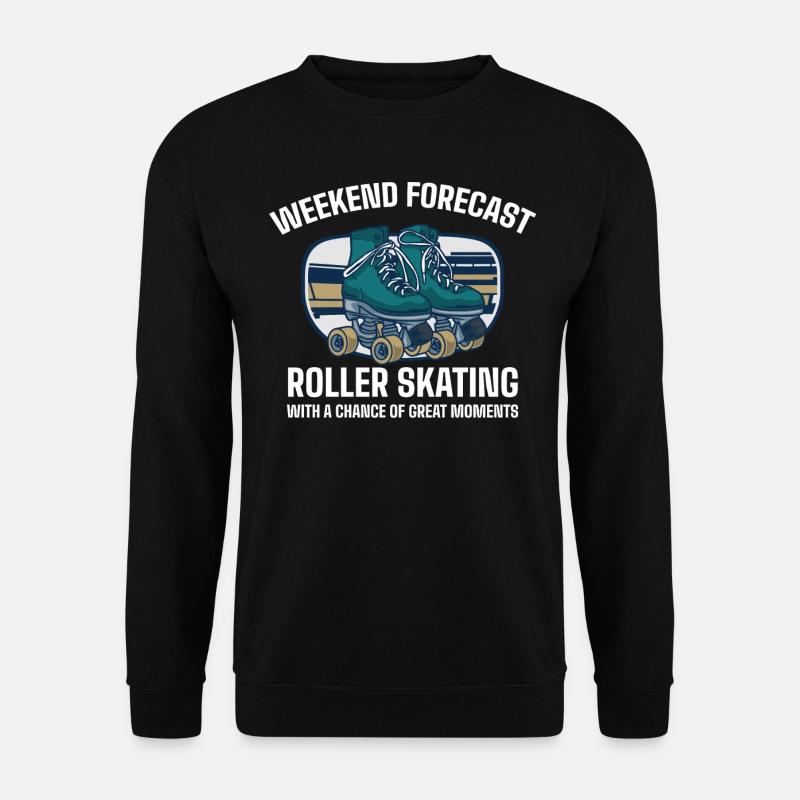 Roller skating - Unisex Sweatshirt - black