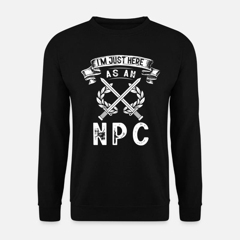 Larp, Larping, Rollenspiel - Unisex Pullover - Schwarz