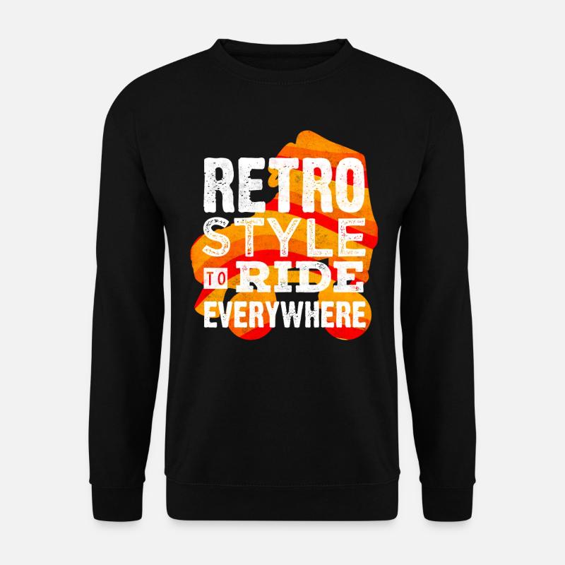 Skating, roller skating - Unisex Sweatshirt - black