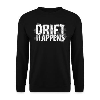 Driften, Autotyp, Autoliebhaber, Autotuning - Unisex Pullover - Schwarz - Vorne - Alina (178cm) & Michal (187cm)