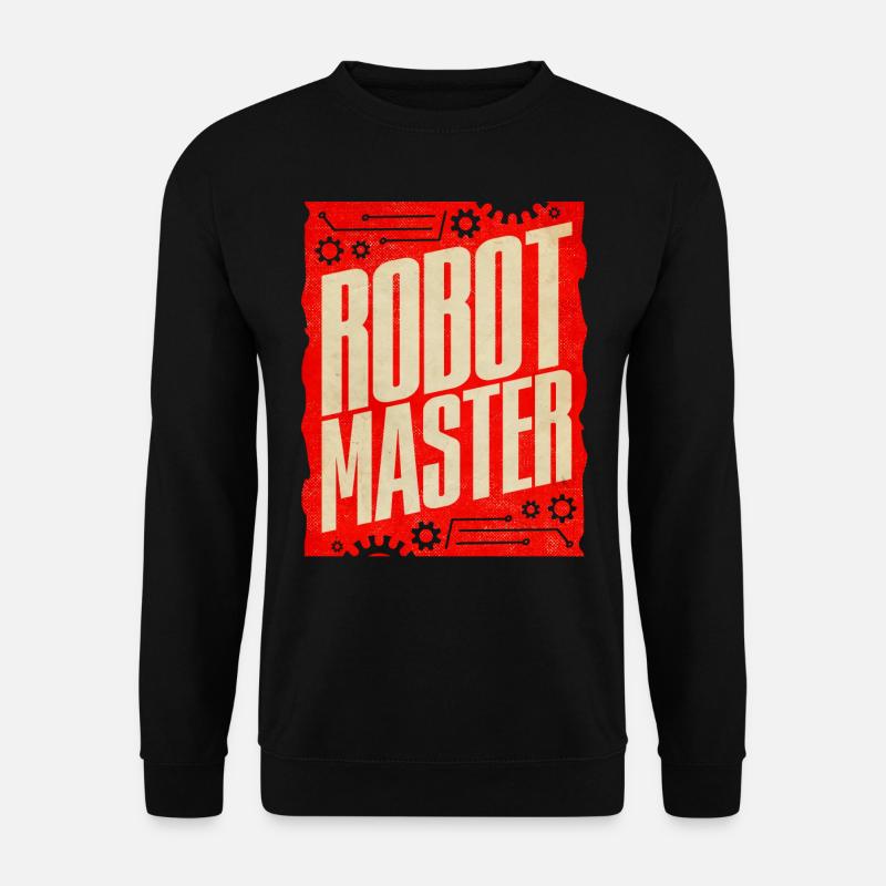 Robotik, Robotikingenieur - Unisex Pullover - Schwarz