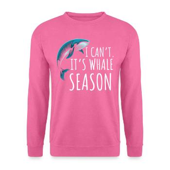 Walbeobachtung, Meeresbiologie, Meereswissenschaft - Unisex Pullover - Pink - Vorne