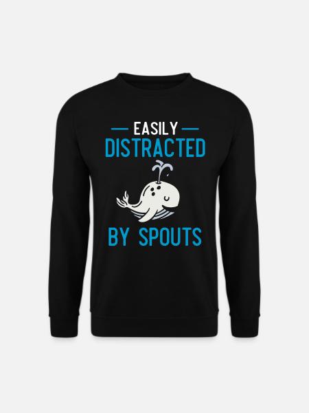 Wale, Wale, Walbeobachtung, Walbeobachtung - Unisex Pullover - Schwarz