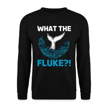 Baleines, baleines, observation des baleines, observation des baleines - Sweat-shirt Unisexe - noir - Devant - Alina (178cm) & Michal (187cm)