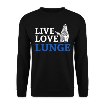 Baleines, baleines, observation des baleines, observation des baleines - Sweat-shirt Unisexe - noir - Devant - Alina (178cm) & Michal (187cm)