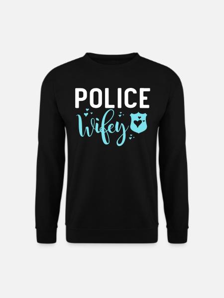 Policeman Costume - Unisex Sweatshirt - black