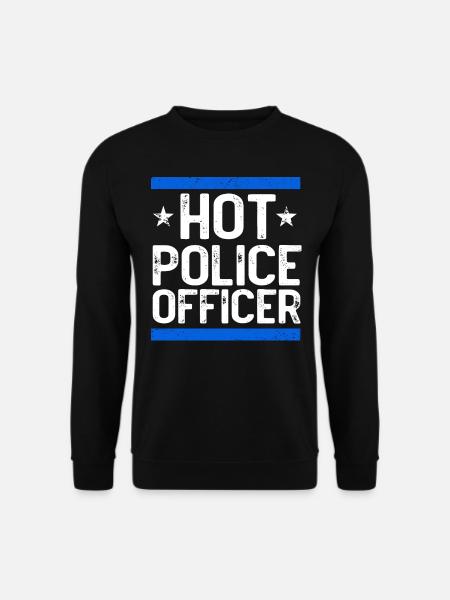 Policeman Costume - Unisex Sweatshirt - black
