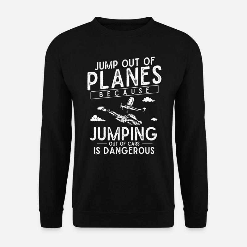 Parachutisme, Parachutisme - Sweat-shirt Unisexe - noir