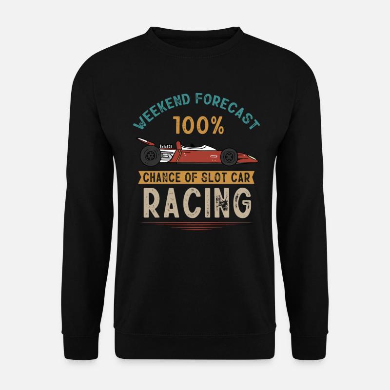 Course de voitures à sous - Sweat-shirt Unisexe - noir