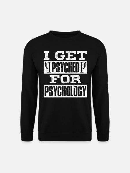 Psychologist, psychiatrist, psychoanalyst - Unisex Sweatshirt - black