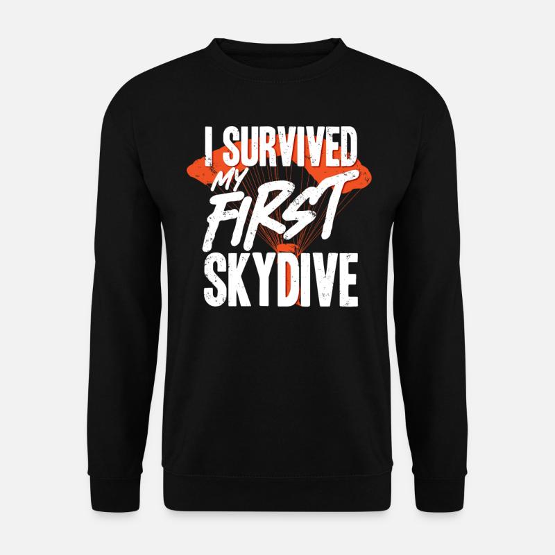 Parachutisme, Parachutisme - Sweat-shirt Unisexe - noir