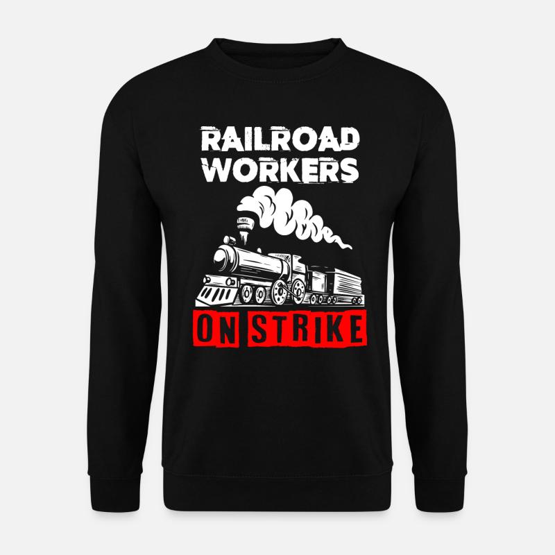 Railway Ladder, Railway Railfan - Unisex Sweatshirt - black
