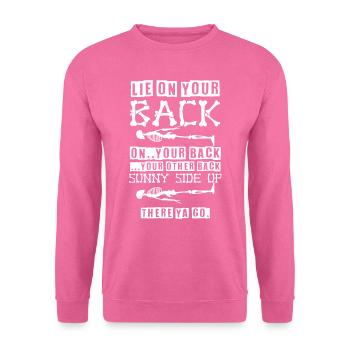 Radiologue, radiologue, technologue en radiologie - Sweat-shirt Unisexe - rose - Devant