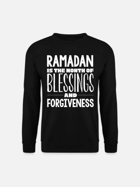 Ramadan celebration, Muslim holiday - Unisex Sweatshirt - black