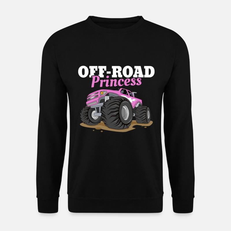 Tout-terrain, 4x4, 4 roues - Sweat-shirt Unisexe - noir