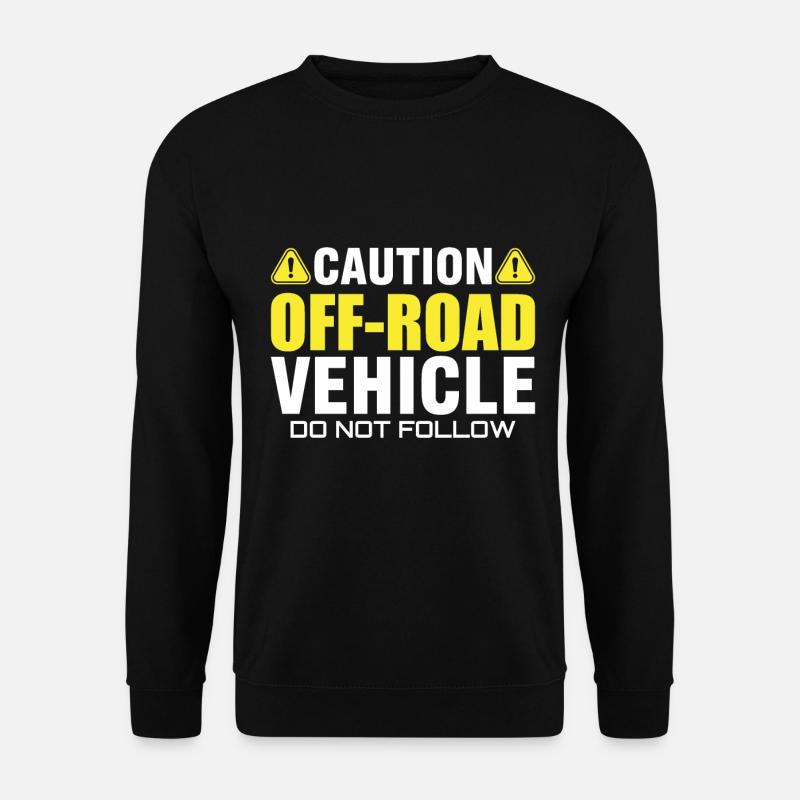 Tout-terrain, 4x4, 4 roues - Sweat-shirt Unisexe - noir