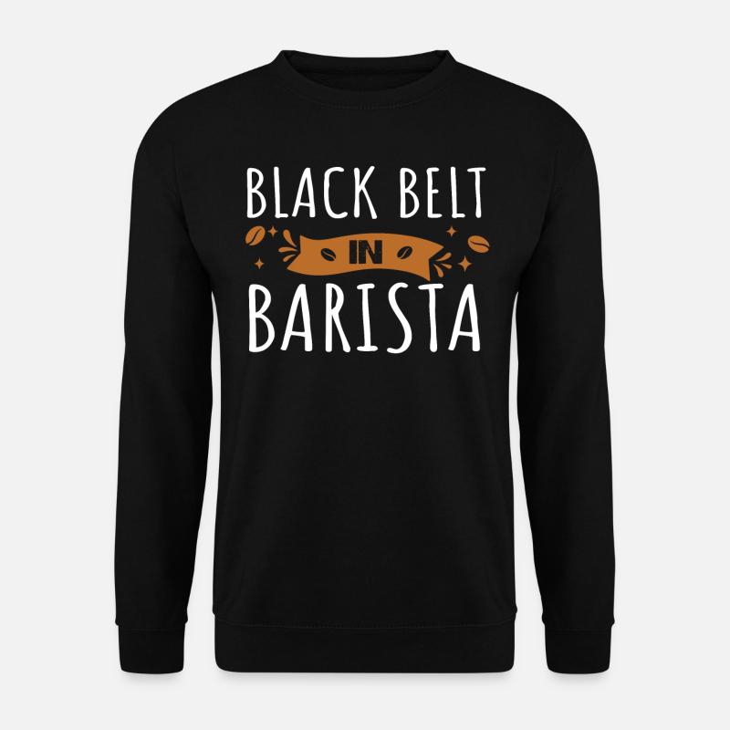 Barista, coffee machine - Unisex Sweatshirt - black