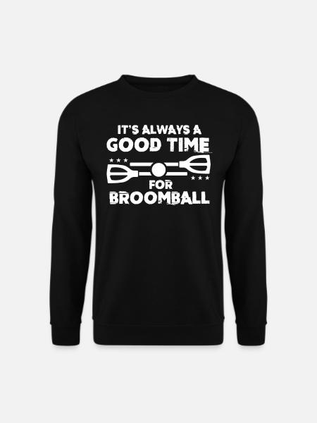 Broom ball - Unisex Sweatshirt - black
