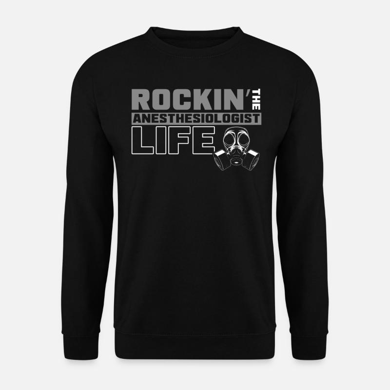 Anästhesie, Anästhesist - Unisex Pullover - Schwarz